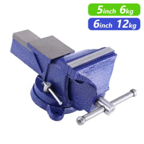 Banco de 5 pulgadas, 6KG o 6 pulgadas, 12KG, tornillo de banco de alta resistencia, tornillo de banco para el hogar, tornillo de banco metalúrgico, abrazadera de ingeniero