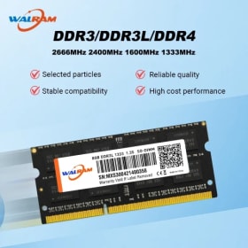 WALRAM Memoria Ram DDR3 DDR3L 8GB 4GB Ram DDR4 16GB 3200MHz 2666MHz 2400MHz 1600MHz Memoria interna Sodimm para portátil Notebook