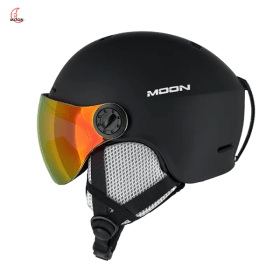 Casco de Esquí/Snowboard MOON Todo en Uno con Gafas Integradas |   PC+EPS Ligero para Máxima Protección