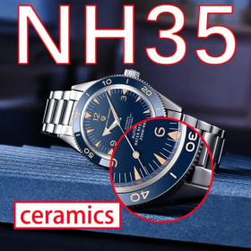 PAGANI DESIGN NH35 reloj mecánico automático de lujo para hombres, reloj de acero inoxidable con cristal de zafiro, 20 bares, relojes impermeables para hombres