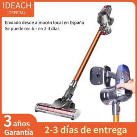 Aspiradora de mano inalámbrica, potente succión de 15kPa, doble Motor, iluminación LED, batería desmontable, limpiador de polvo inalámbrico para el hogar
