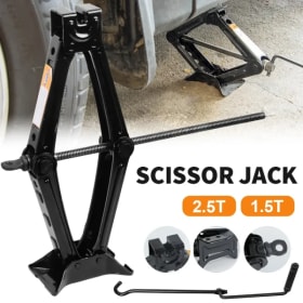 Cric de tijera para coche 2,5 T/1,5 T, soporte de elevación de manivela de emergencia para coche, herramienta de reparación que ahorra trabajo, herramientas de elevación de cambio de reparación de neumáticos de coche