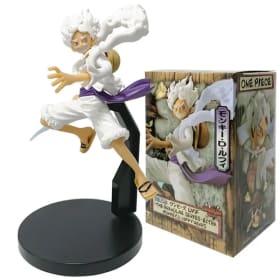 Figura de juguete de una pieza de Anime, 18cm, Nika Monkey D Luffy, muñecas de acción, modelo de Pvc, estatua coleccionable, juguete para regalo en Stock