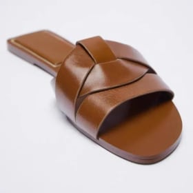 Zapatillas de verano para mujer, zapatos planos transpirables en forma de T, suaves y cómodos, sandalias de Punta abierta