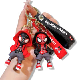 1 o 4 Llaveros de Marvel Spider-Man, Serie de Comics de los Vengadores, Colgante, Adornos, Joyería, Regalos para Amigos
