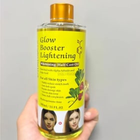 Suero blanqueador de alpha arbutina y ácido kójico, 200ml, potenciador de brillo, aceite fundido, Reduce las estrías y las manchas oscuras, repara daños en la piel