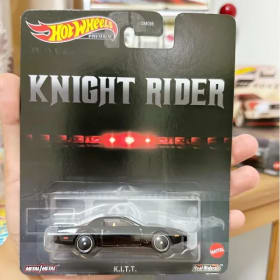 Hot Wheels Knight Rider K.I.T.T. Negro # 83 Pop Culture K.I.T.T.T Hxd63 entretenimiento Retro K.I.T.T 1/64 modelo de coche fundido a presión regalos