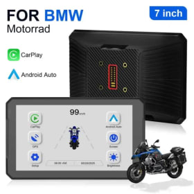 Carplay para bmw XR M1000 R1200GS R1250GS S1000XR R1300GS navegador portátil de motocicleta de 7 pulgadas CarPlay Android Auto Navigator