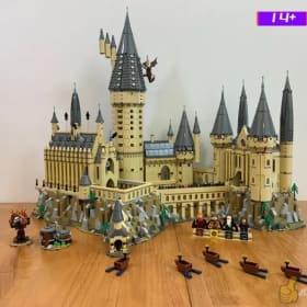 En Existencia, Bloques de Construcción Compatibles con la Serie de Películas de Harry Potter, Modelo 71043, Ladrillos Mágicos, Juguetes para Niños, Regalos de Cumpleaños