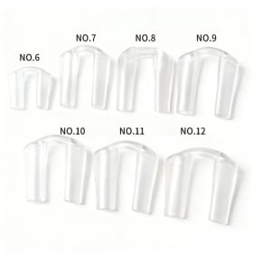 Retenedor de narina de 7 tamaños, rinoplastia postoperatoria, moldeador de nariz de silicona suave, retenedor Nasal seguro y cómodo, soporte de belleza para la nariz