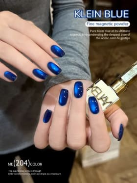 XEIJAYI, 1 unidad, 15ML, esmalte de uñas en Gel de ojo de gato azul, arte de uñas semipermanente, remojo UV LED, salón de uñas DIY, Gel de salón de uñas