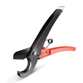 Cortador de tubos, tijeras para tubos, Material SK5, cortador de trinquete, herramientas de corte de tubos de plástico, herramienta manual de corte de manguera de PVC/PU/PP/PE para fontanero