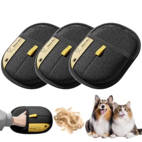 Guantes Electrostáticos para Eliminar el Pelo de Mascotas, Cepillo para Eliminar el Pelo de Perros y Gatos, Guantes Adhesivos para Pelo, Cepillo para Limpiar el Pelo de Ropa y Alfombras