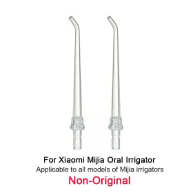 Boquillas de hilo dental de agua de repuesto para irrigador bucal XIAOMI Mijia, todos los modelos, puntas de repuesto estándar/ortodónticas Waterpick 2 uds