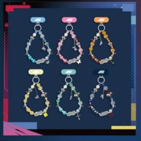 [Genuino] en Stock, nueva serie Alien Stage Rabbit, cadena para teléfono móvil, pulsera de caja ciega de segunda generación, regalo bonito para chica de juego a la moda