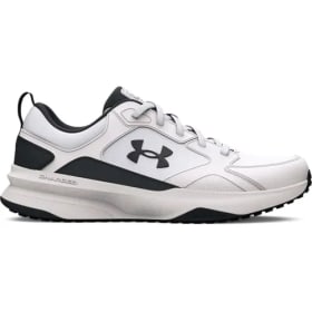Under Armour Charged Edge Zapatillas de Entrenamiento, Hombre, Blanco (White White Black), 41 EU