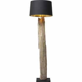 KARE Design lámpara de pie Nature Straight, Estilo casa de Campo, lámpara de salón, lámpara para Dormitorio, Bombilla no incluida, 171x52x52cm