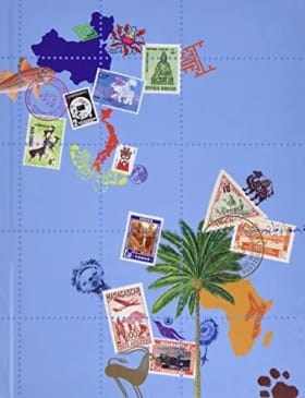 Album de timbres 16 pages globe trotter - 16,5x22,5cm: 0