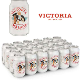 Pack x24 latas de cerveza Victoria de 33 cl
