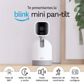 Blink Mini Pan-Tilt Cámara de seguridad interior 360º