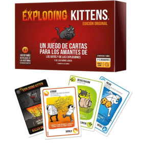 Juego de cartas Exploding Kittens (Gatitos Explosivos)