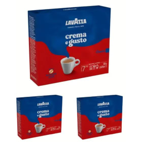 3x Cafe molido Lavazza Crema e Gusto Classico 500gr