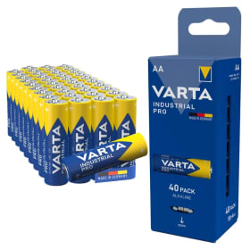 Pack x100 pilas alcalinas AA Varta