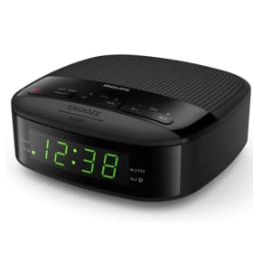 Radiodespertador Philips con FM y temporizador