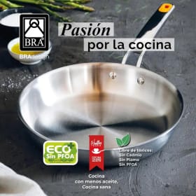 Sartén BRA Efficient Inox Triply 18 cm