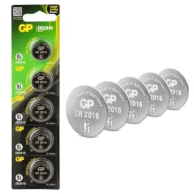 Pack x5 pilas GP CR2016 [OFERTA]