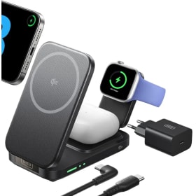Base de carga rápida inalámbrica 3 en 1 Qi2 15W [CUPÓN DESCUENTO]