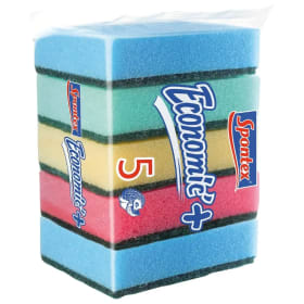 Pack x5 Estropajos Spontex con Esponja de Poliuretano [OFERTA]