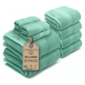 Juego de 10 Toallas de Baño 100% Algodón [OFERTA]