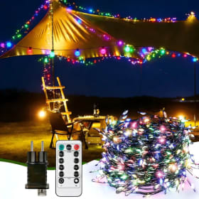 Cadena de luces 8 metros con mando [OFERTA]