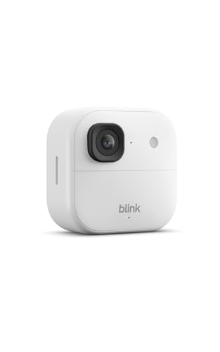 Cámara exterior 2K+ Blink (última generación) — cámara de seguridad inteligente inalámbrica, resolución de vídeo 2K, se necesita módulo de sincronización, no incluido — Cámara adicional, Blanco