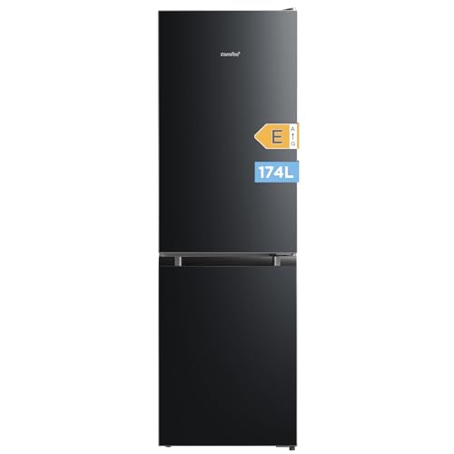 Comfee RCB169DK2(E) Refrigerador con Congelador - 150 cm - Low Frost - 115L/59L - Negro