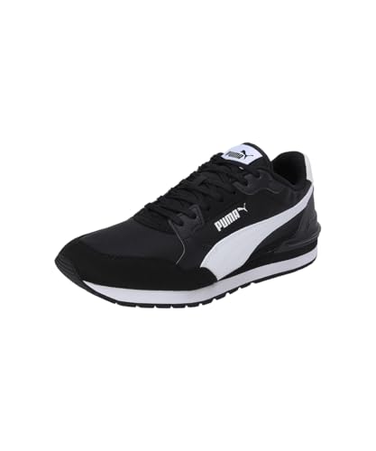 Puma Unisex Adults ST Runner V4 NL Sneaker, Puma Black-Puma White, 42 EU
