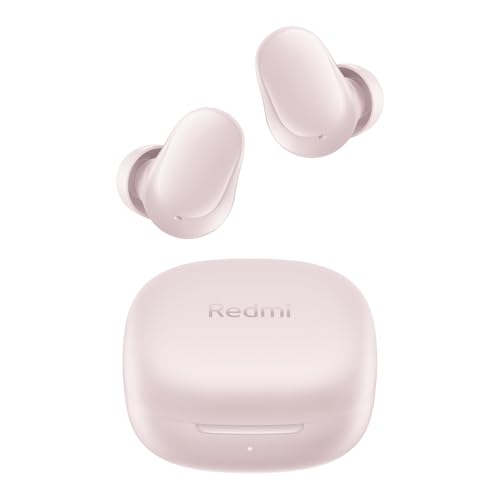 XIAOMI Redmi Buds 6 Play - Auriculares inalámbricos, cancelación de Ruido, Ligeros, hasta 36 Horas de autonomía, Bluetooth 5.4, Rosa (Versión ES)