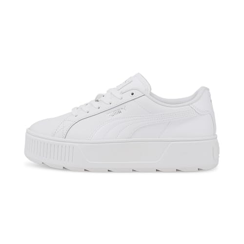 PUMA Karmen L Sneakers Mujer - Blanco y Plata
