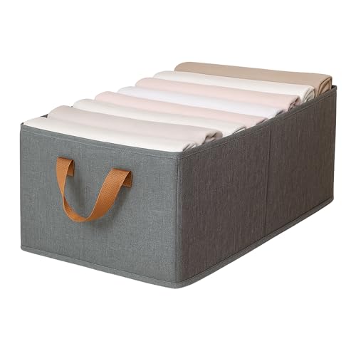 KATTAO Cajas Organizadoras XL (46x28x20cm) - Organizador Armario Ropa - Ideal para Cajones y Armarios (1ud)