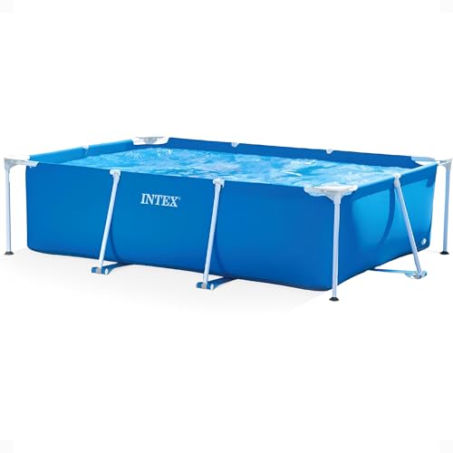 Intex 28272NP Small Frame - Piscina Desmontable, 300 x 200 x 75 cm, 3.834 litros, Color Azul