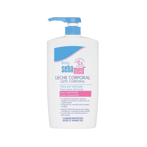 SEBA MED BABY Leche Corporal 750 ml - Hidratación Suave para Pieles Sensibles