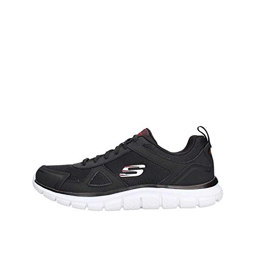 Skechers - 52631-bkrd_41, zapatos para correr Hombre, negro, 41 EU