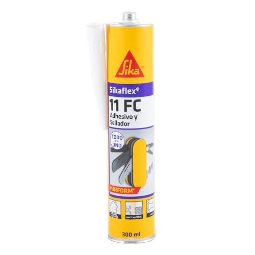 SIKA - Masilla adhesivo multiusos - Sikaflex 11 FC Purform - Blanco - 300ml