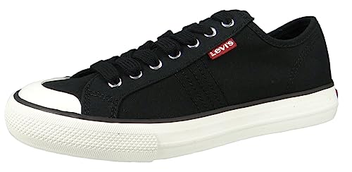 Levi's Hernandez S, Zapatillas Mujer, Negro (Regular Black), 36 EU
