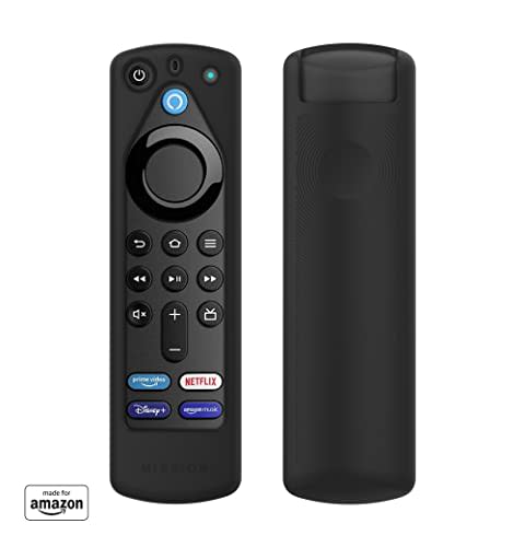 Nueva funda Made for Amazon para el mando por voz Alexa (3.ª generación), negra