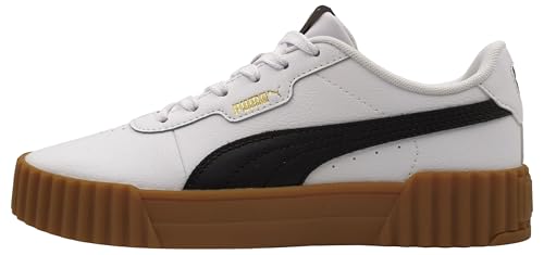 Puma Tenis Carina 3.0 para Mujer, Blanco Negro, Talla 40 EU