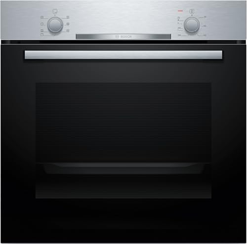Bosch HBA510BR4 - Horno Serie 2, 60 cm, 5 Modos de Calentamiento, Negro