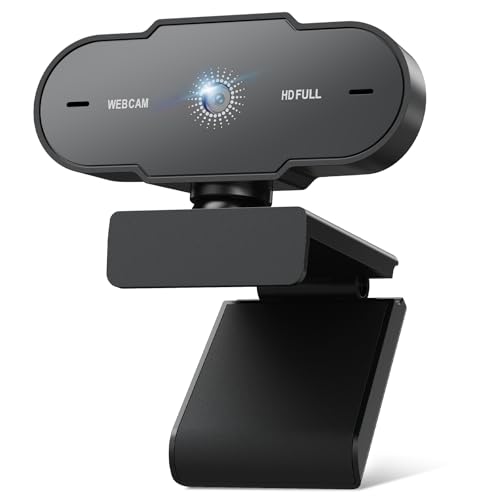 veorkide Webcam Full HD 1080P 30FPS - Cámara PC 2MP