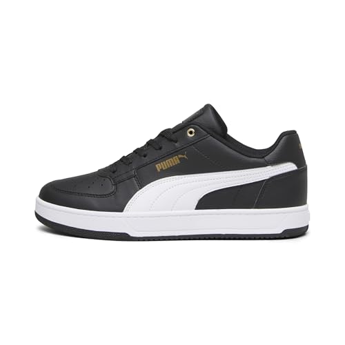 PUMA Caven 2.0 - Zapatillas Unisex Adulto | Puma Black-Puma White-Gold | Talla 44.5 EU